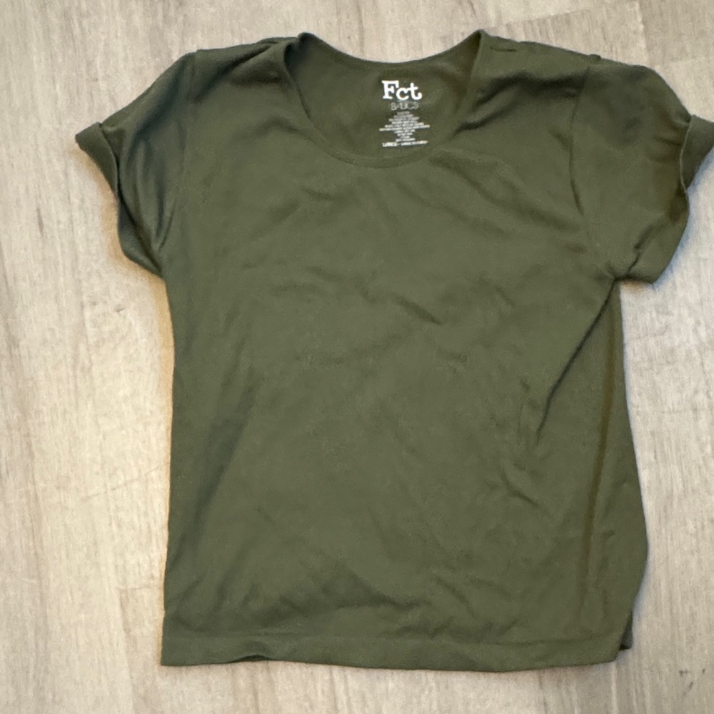 Fct Olive Green Women's Short Sleeve Tee
